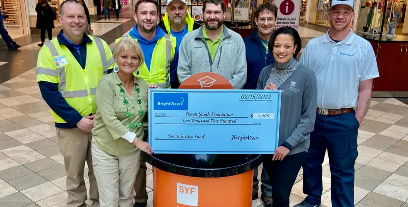 Simon Youth Foundation BrightView grant